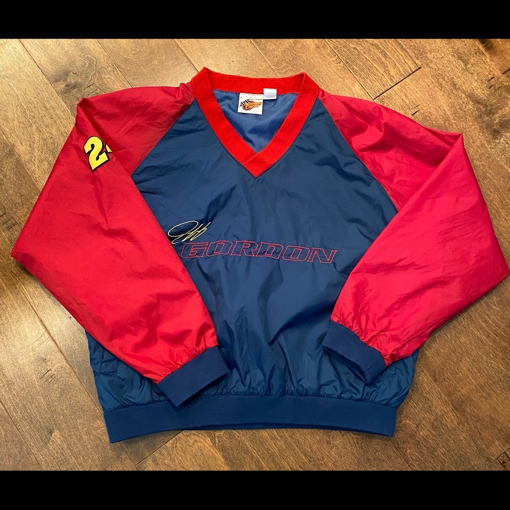 Vintage Jeff Gordon Pullover Windbreaker Men’s Size XL Winner’s Circle #24